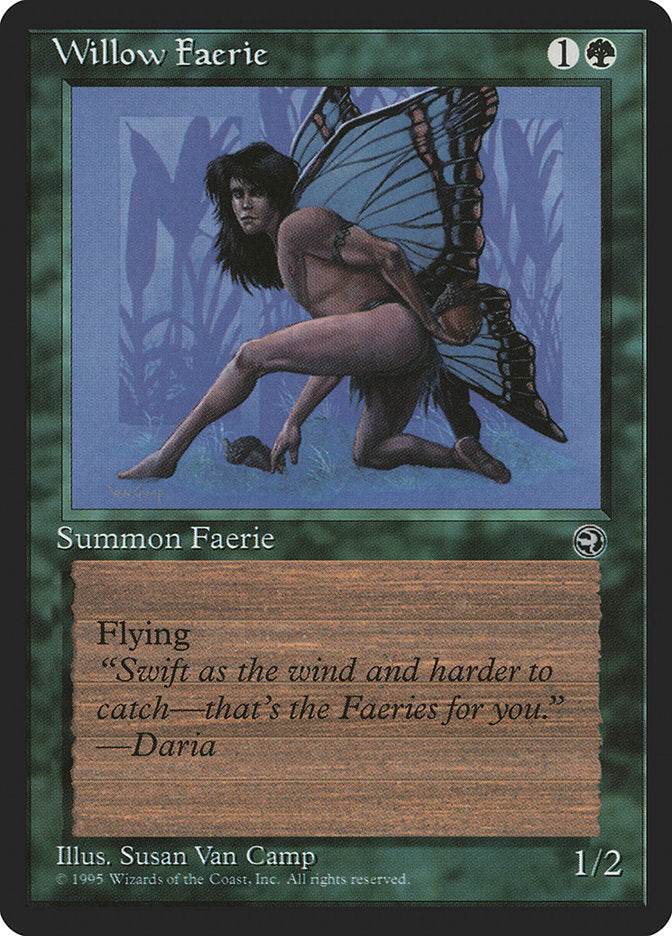 Willow Faerie (Daria Flavor Text) [Homelands] | Galactic Gamez