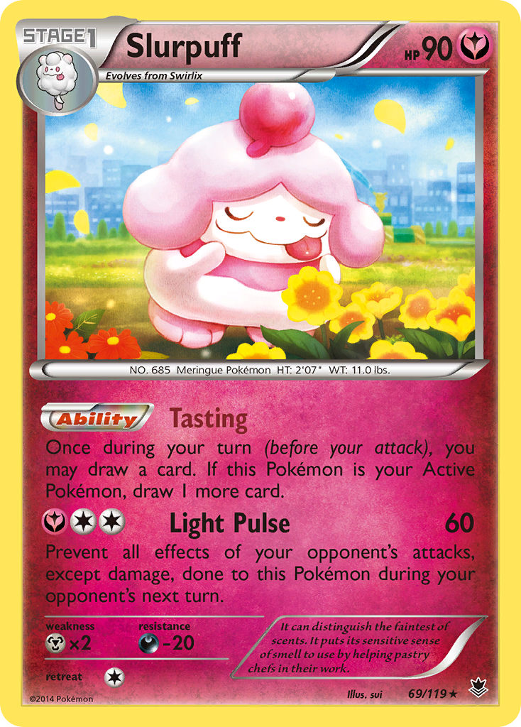 Slurpuff (69/119) [XY: Phantom Forces] | Galactic Gamez