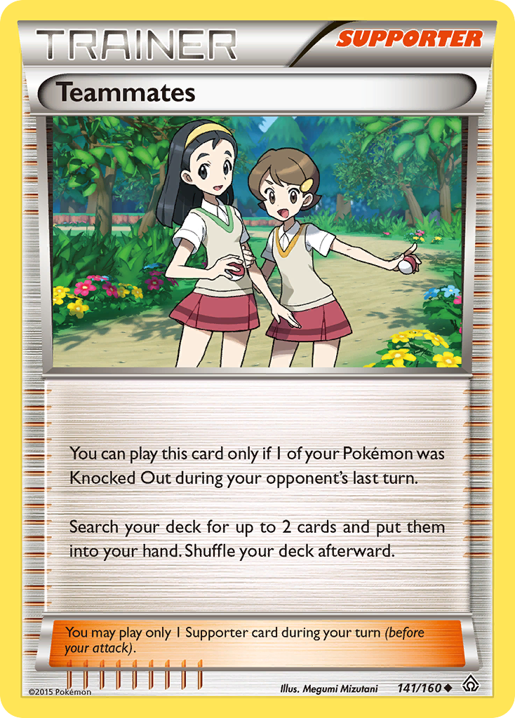 Teammates (141/160) [XY: Primal Clash] | Galactic Gamez