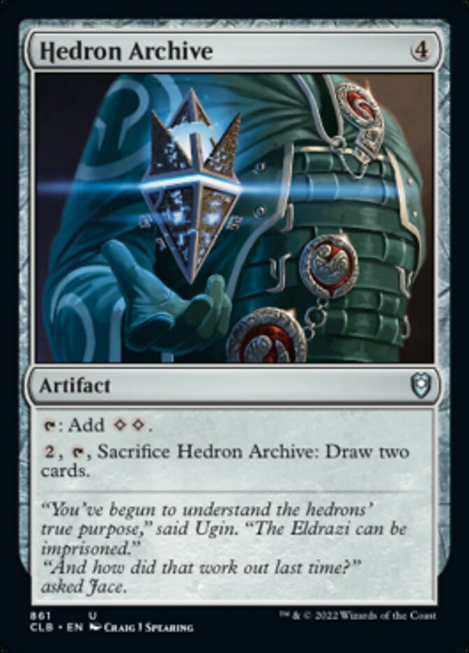 Hedron Archive [Commander Legends: Battle for Baldur's Gate] | Galactic Gamez