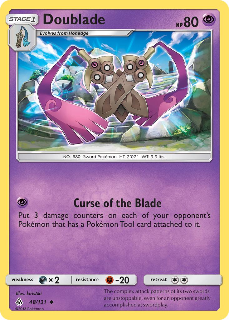 Doublade (48/131) [Sun & Moon: Forbidden Light] | Galactic Gamez