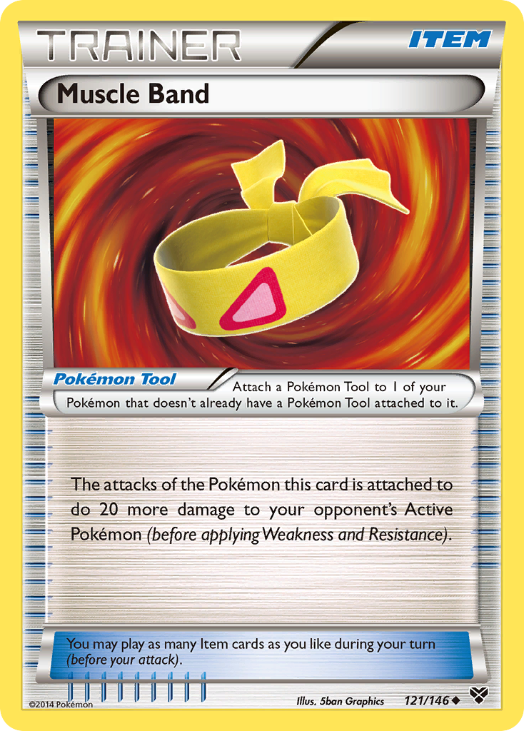 Muscle Band (121/146) [XY: Base Set] | Galactic Gamez