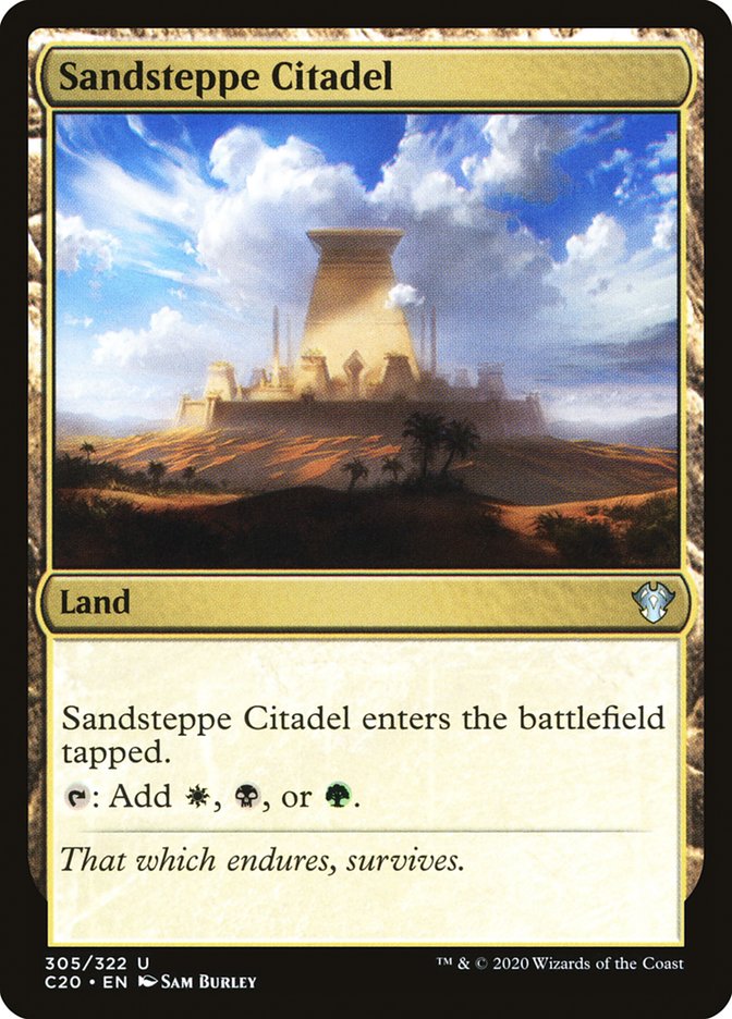 Sandsteppe Citadel [Commander 2020] | Galactic Gamez