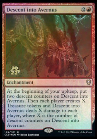 Descent into Avernus [Commander Legends: Battle for Baldur's Gate Prerelease Promos] | Galactic Gamez