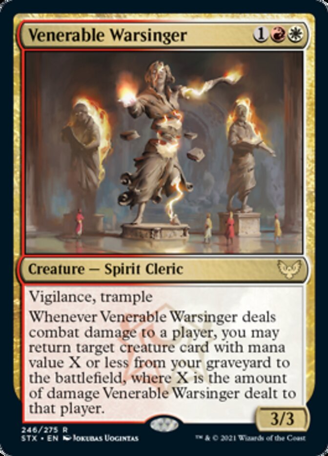 Venerable Warsinger [Strixhaven: School of Mages] | Galactic Gamez