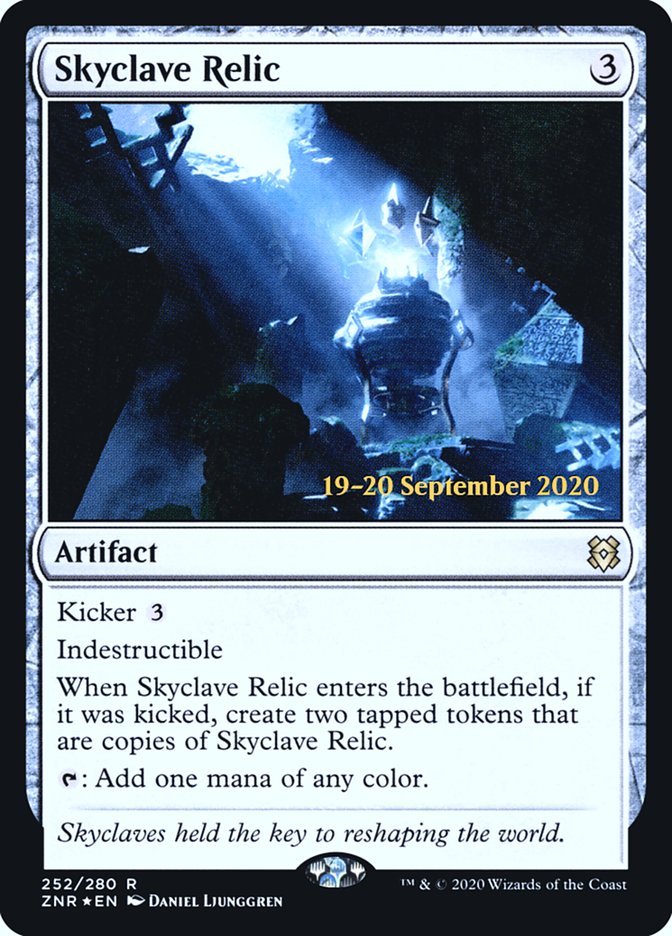 Skyclave Relic  [Zendikar Rising Prerelease Promos] | Galactic Gamez