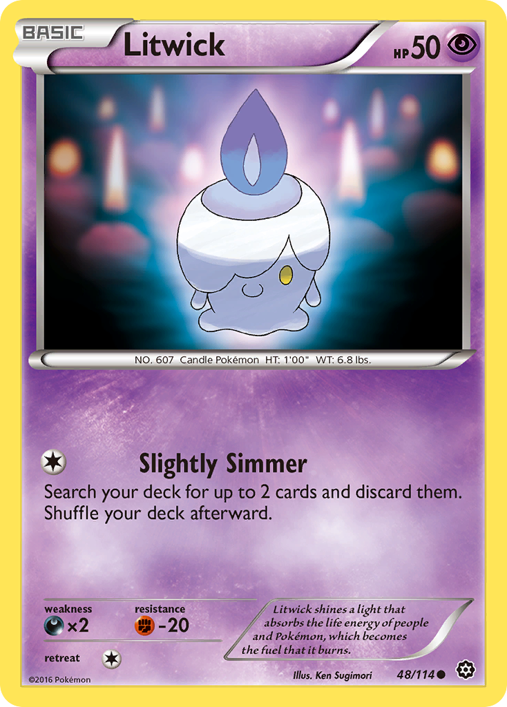 Litwick (48/114) [XY: Steam Siege] | Galactic Gamez