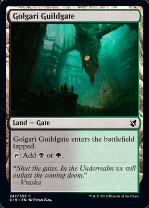 Golgari Guildgate [Commander 2019] | Galactic Gamez