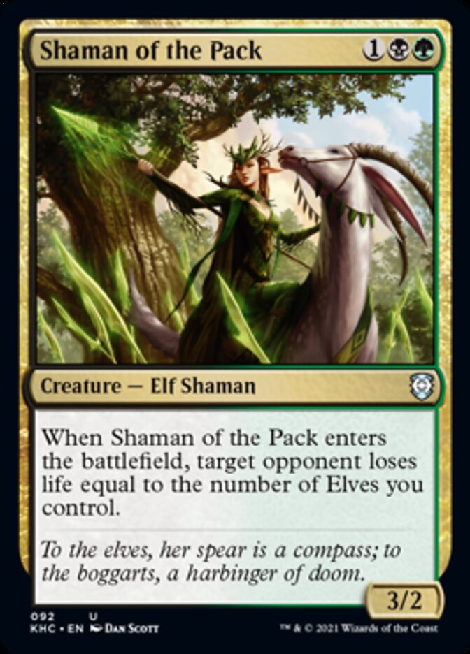 Shaman of the Pack [Kaldheim Commander] | Galactic Gamez