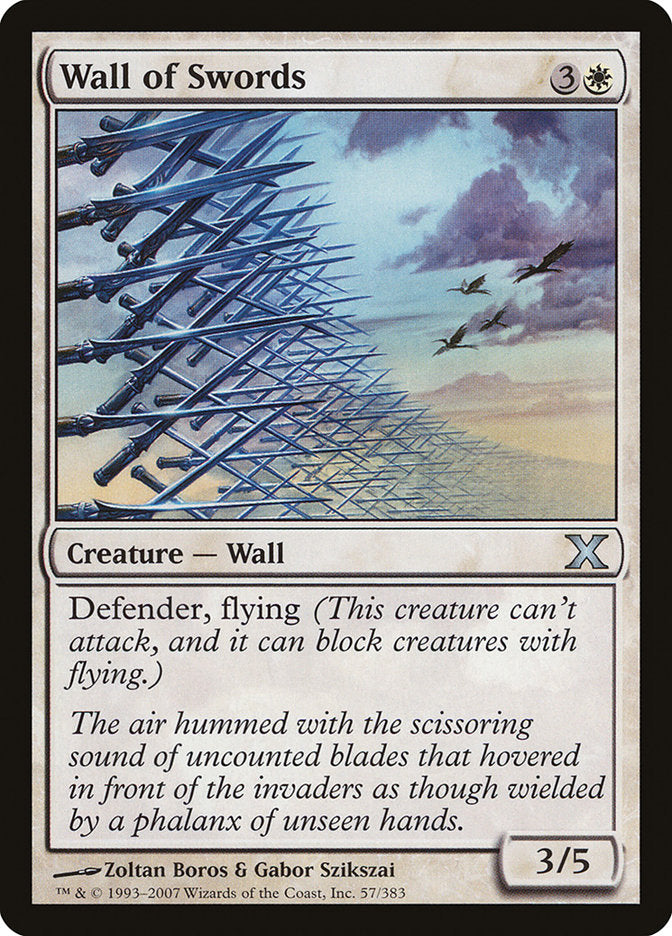 Wall of Swords [Tenth Edition] | Galactic Gamez