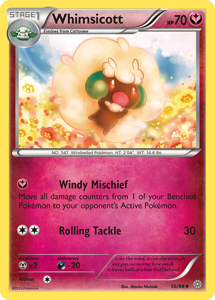 Whimsicott (56/98) [XY: Ancient Origins] | Galactic Gamez