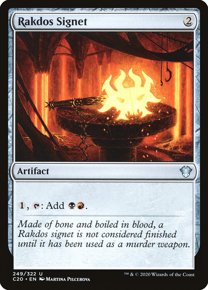 Rakdos Signet [Commander 2020] | Galactic Gamez