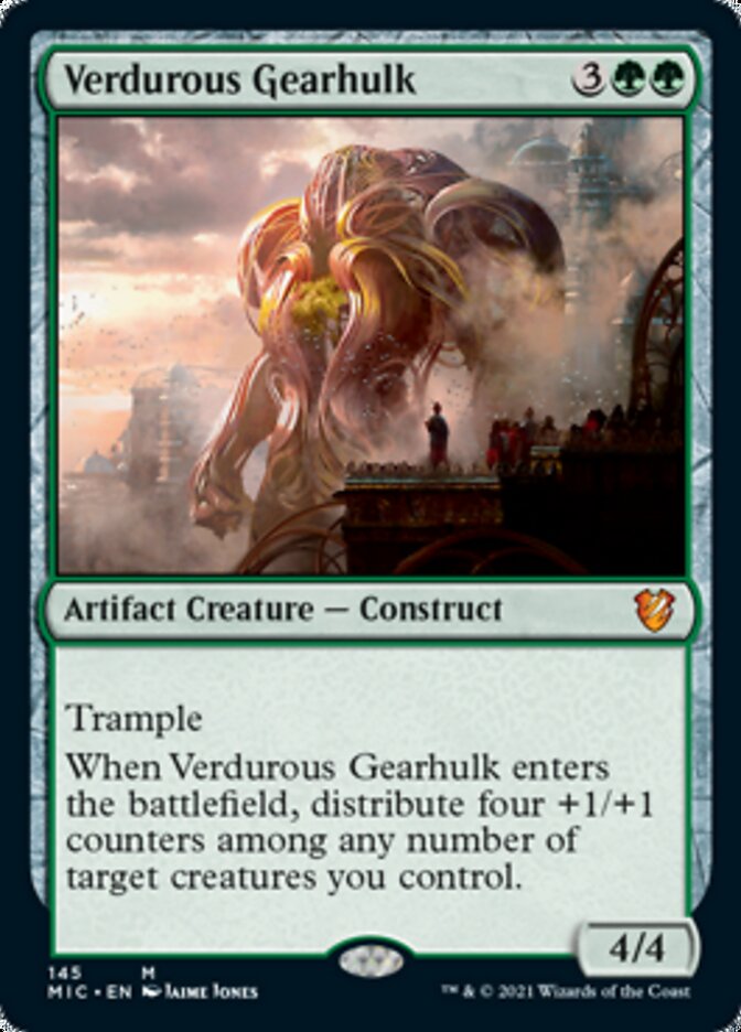 Verdurous Gearhulk [Innistrad: Midnight Hunt Commander] | Galactic Gamez