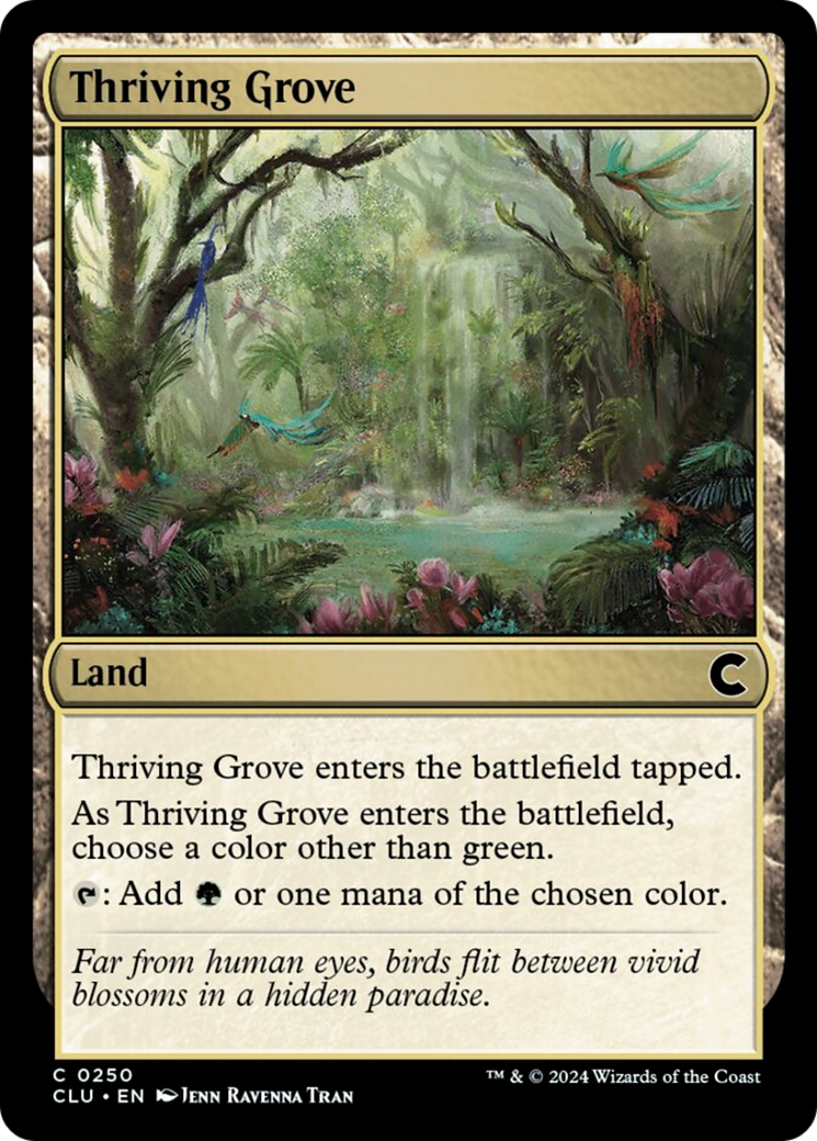 Thriving Grove [Ravnica: Clue Edition] | Galactic Gamez