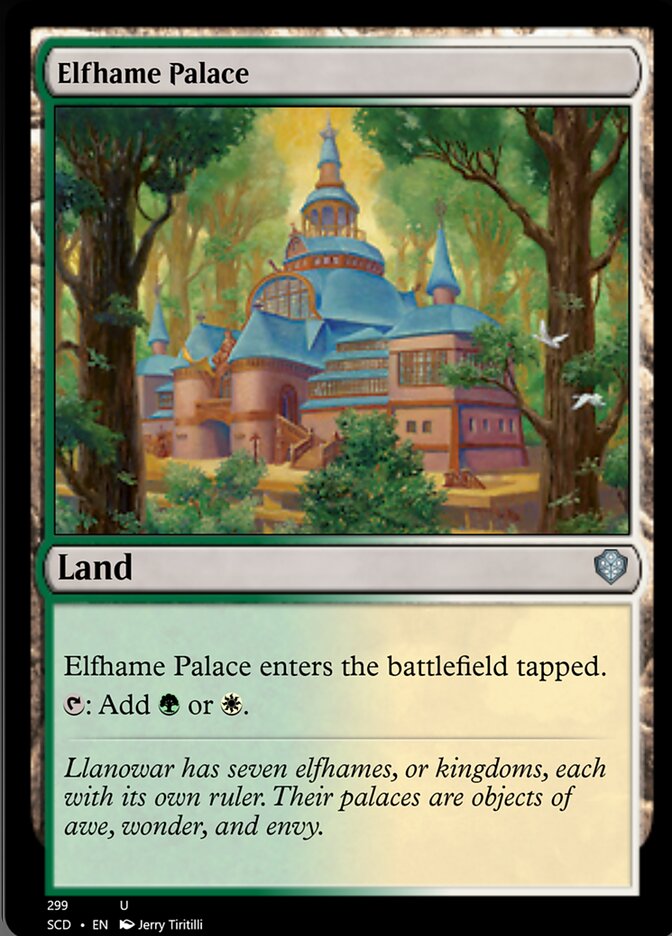 Elfhame Palace [Starter Commander Decks] | Galactic Gamez