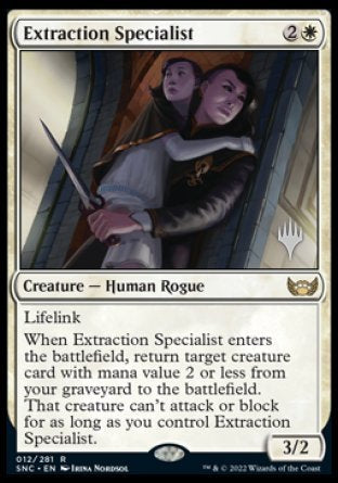 Extraction Specialist (Promo Pack) [Streets of New Capenna Promos] | Galactic Gamez