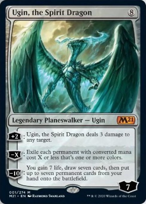 Ugin, the Spirit Dragon [Core Set 2021] | Galactic Gamez