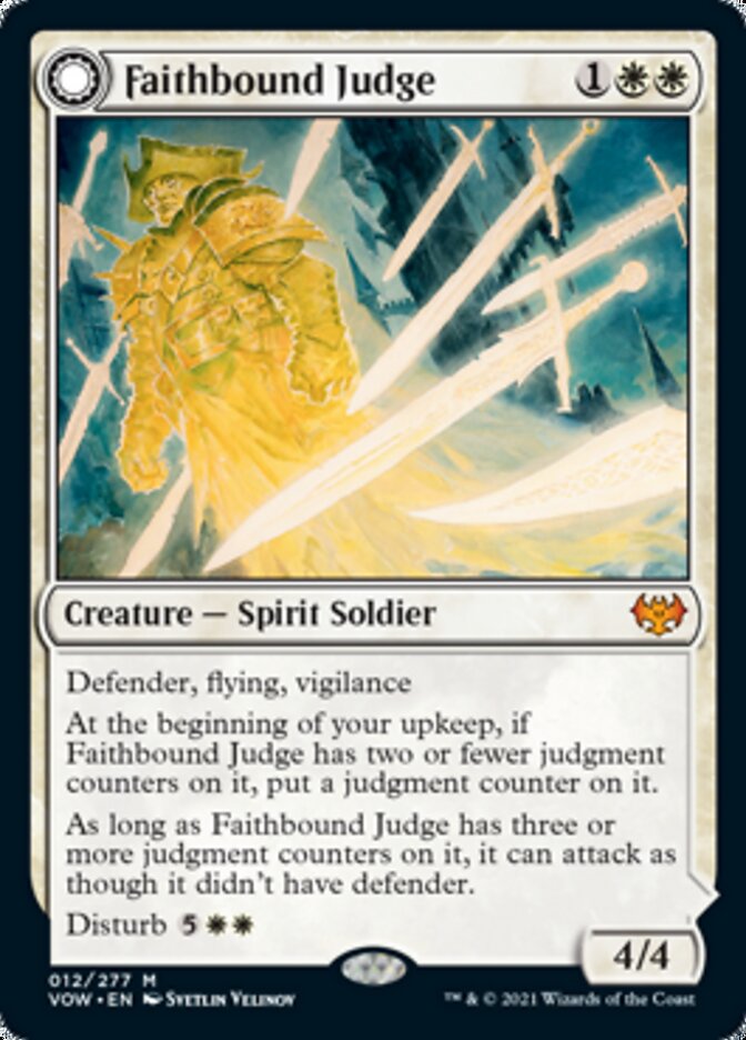 Faithbound Judge // Sinner's Judgment [Innistrad: Crimson Vow] | Galactic Gamez