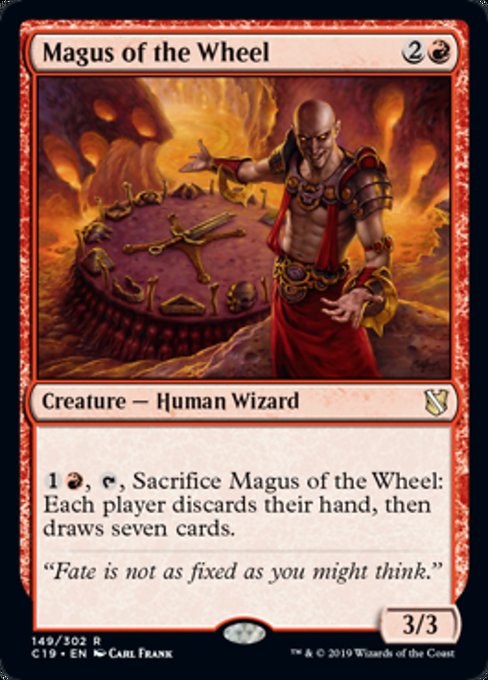 Magus of the Wheel [Commander 2019] | Galactic Gamez