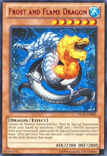 Frost and Flame Dragon (Red) [DL15-EN005] Rare | Galactic Gamez