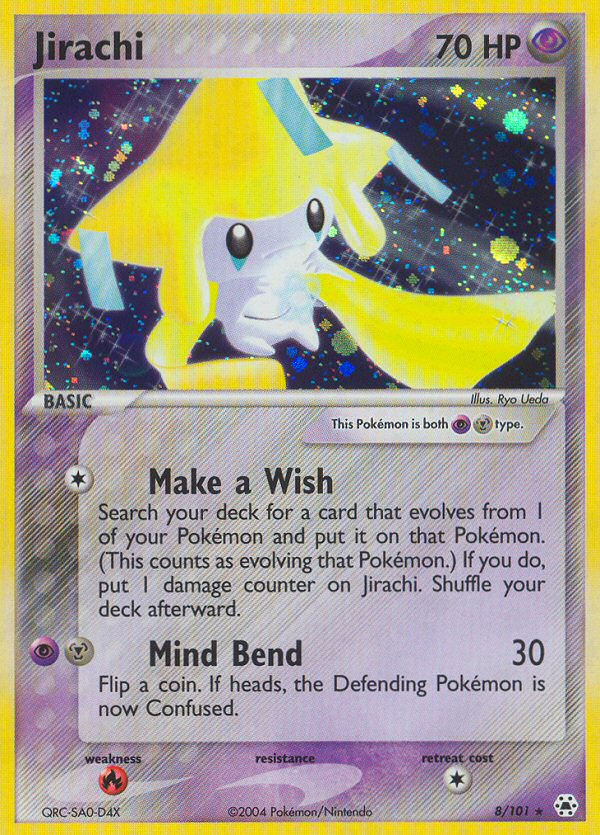 Jirachi (8/101) [EX: Hidden Legends] | Galactic Gamez