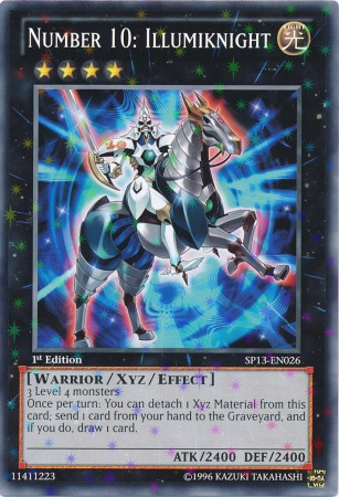 Number 10: Illumiknight [SP13-EN026] Starfoil Rare | Galactic Gamez