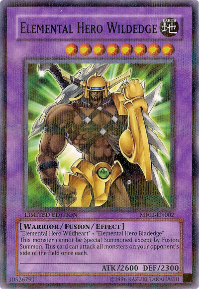 Elemental HERO Wildedge [MF02-EN002] Rare | Galactic Gamez