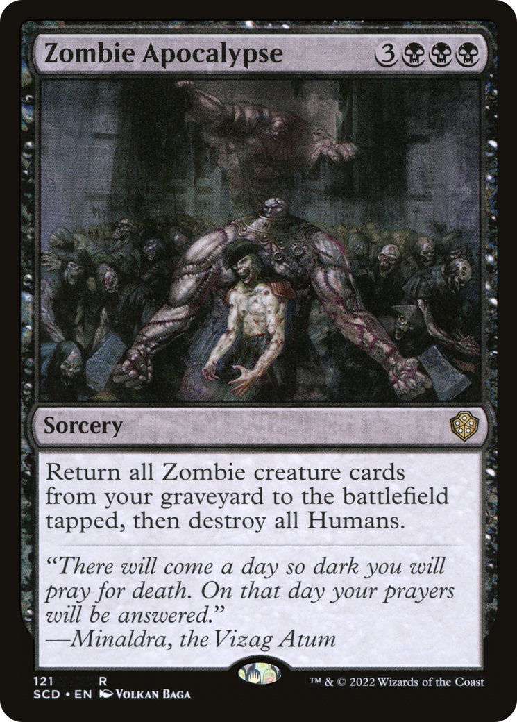 Zombie Apocalypse [Starter Commander Decks] | Galactic Gamez