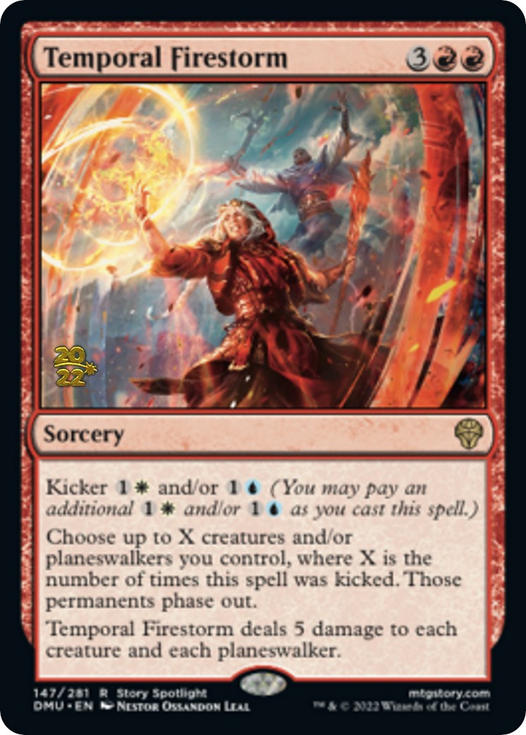 Temporal Firestorm [Dominaria United Prerelease Promos] | Galactic Gamez