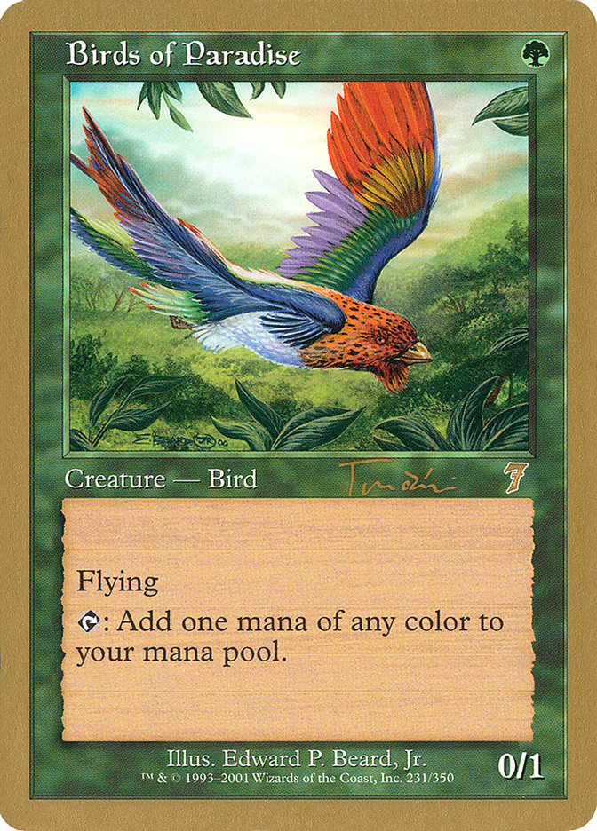 Birds of Paradise (Jan Tomcani) [World Championship Decks 2001] | Galactic Gamez