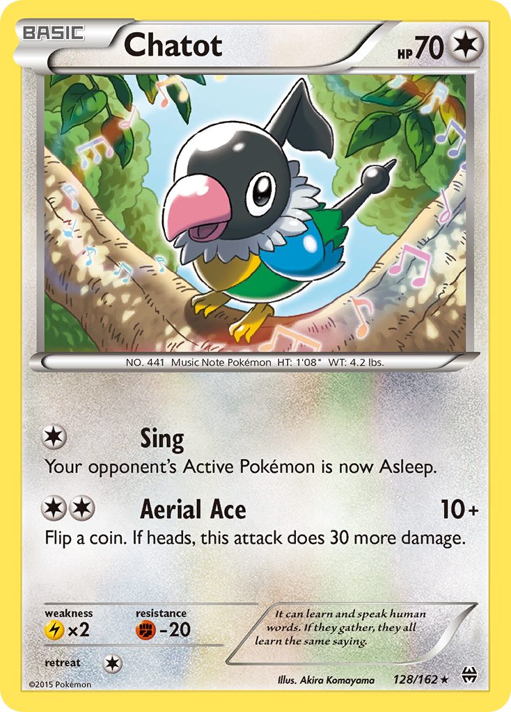 Chatot (128/162) [XY: BREAKthrough] | Galactic Gamez