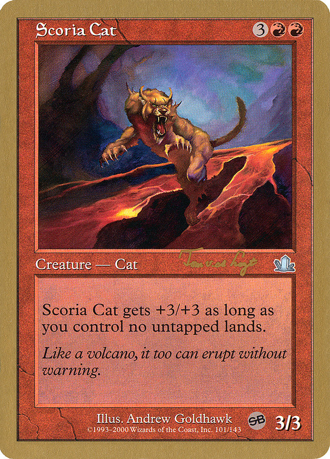Scoria Cat (Tom van de Logt) (SB) [World Championship Decks 2001] | Galactic Gamez