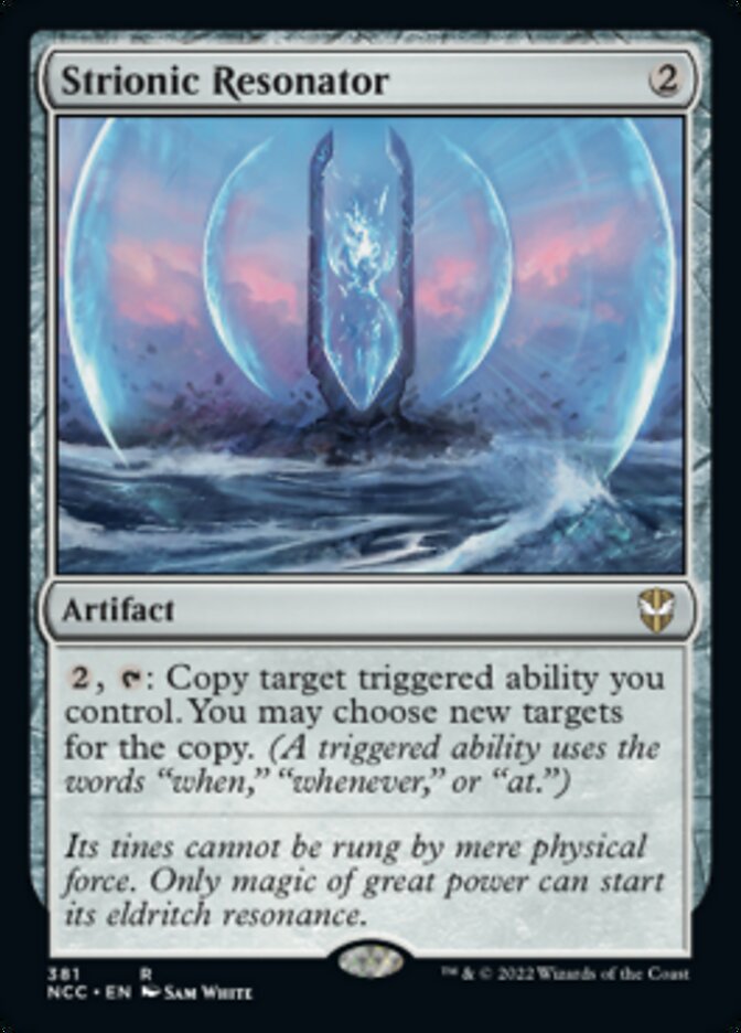 Strionic Resonator [Streets of New Capenna Commander] | Galactic Gamez