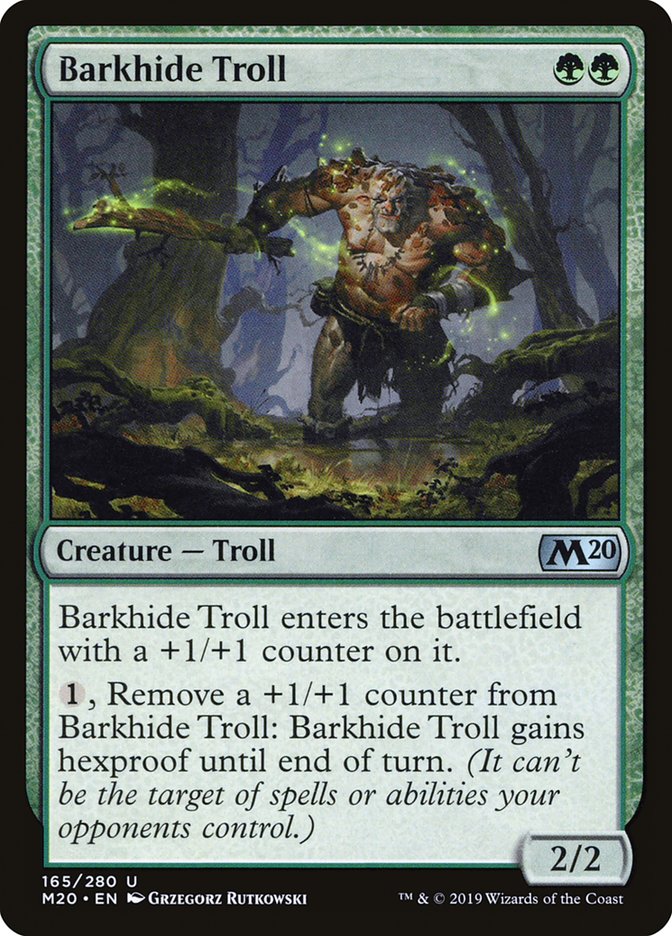 Barkhide Troll [Core Set 2020] | Galactic Gamez