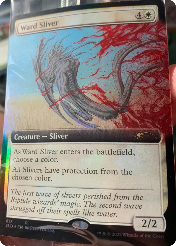 Ward Sliver (Extended Art) [Secret Lair Drop Promos] | Galactic Gamez