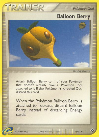 Balloon Berry (82/97) [EX: Dragon] | Galactic Gamez