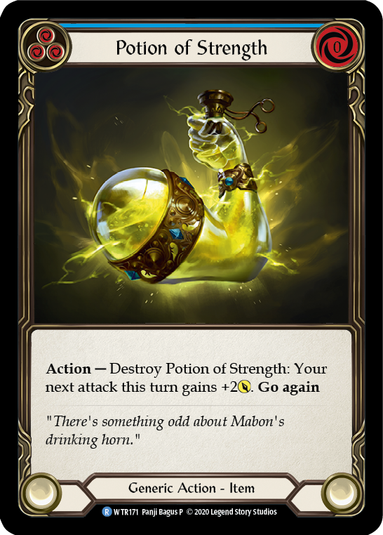 Potion of Strength [U-WTR171] (Welcome to Rathe Unlimited)  Unlimited Rainbow Foil | Galactic Gamez