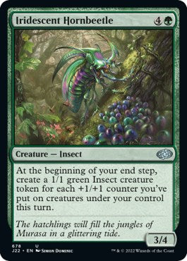 Iridescent Hornbeetle [Jumpstart 2022] | Galactic Gamez