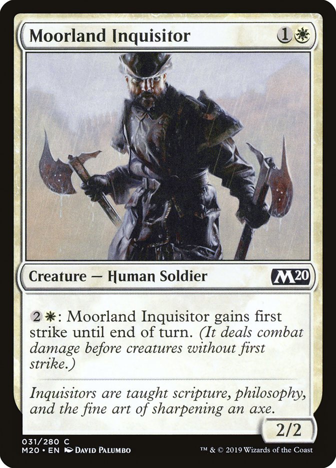 Moorland Inquisitor [Core Set 2020] | Galactic Gamez