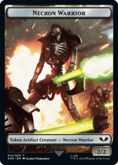 Necron Warrior // Insect Double-Sided (Surge Foil) [Warhammer 40,000 Tokens] | Galactic Gamez