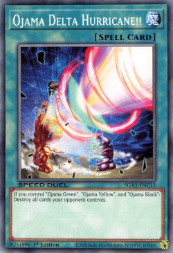 Ojama Delta Hurricane! [SGX1-ENC13] Common | Galactic Gamez
