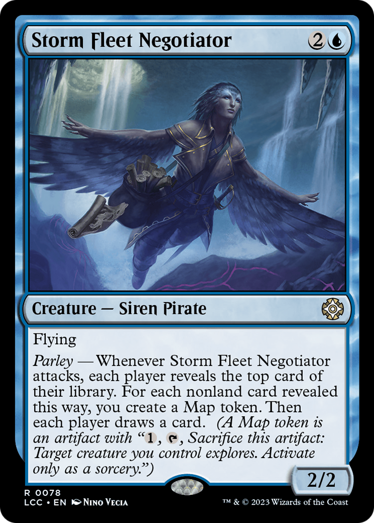 Storm Fleet Negotiator [The Lost Caverns of Ixalan Commander] | Galactic Gamez