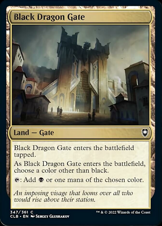 Black Dragon Gate [Commander Legends: Battle for Baldur's Gate] | Galactic Gamez