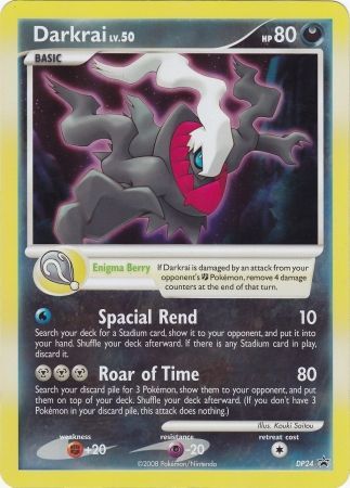 Darkrai (DP24) (Jumbo Card) [Diamond & Pearl: Black Star Promos] | Galactic Gamez