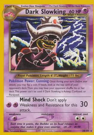 Dark Slowking (20/105) [Neo Destiny Unlimited] | Galactic Gamez