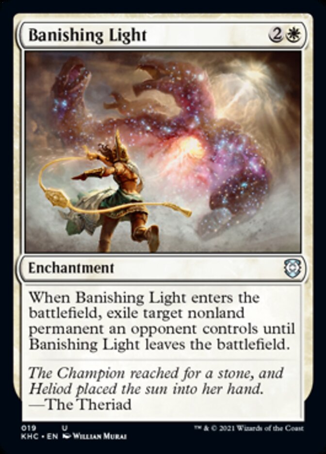 Banishing Light [Kaldheim Commander] | Galactic Gamez