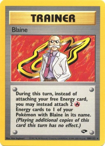 Blaine (100/132) [Gym Challenge Unlimited] | Galactic Gamez