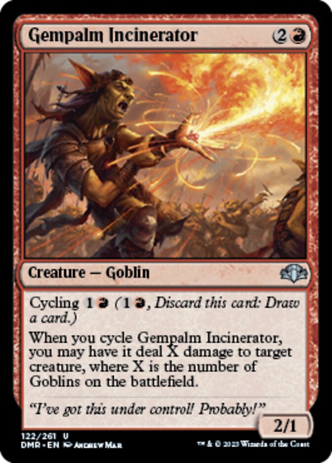 Gempalm Incinerator [Dominaria Remastered] | Galactic Gamez