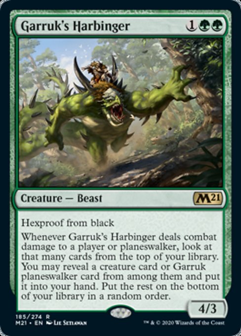 Garruk's Harbinger [Core Set 2021] | Galactic Gamez