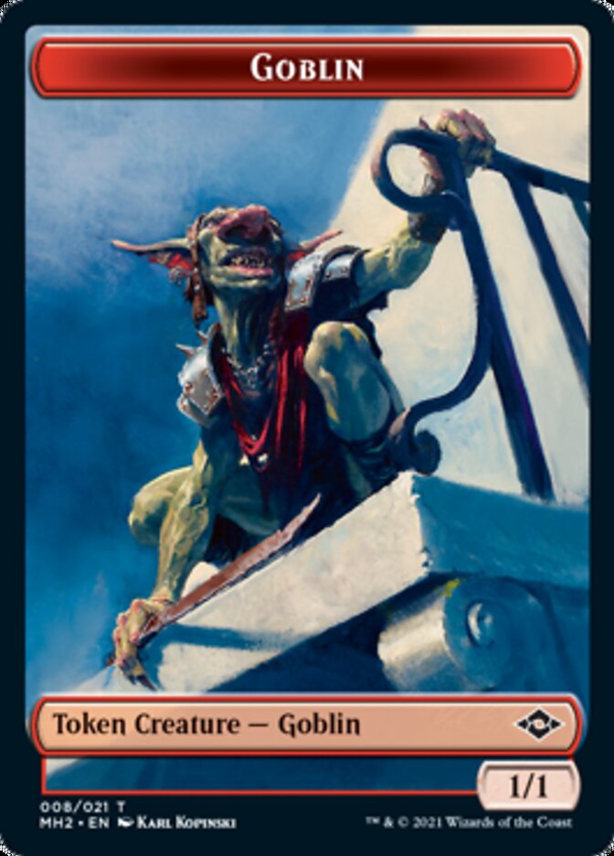 Goblin Token [Modern Horizons 2 Tokens] | Galactic Gamez